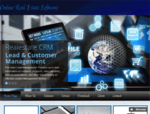 Tablet Screenshot of onlinerealestatesoftware.com